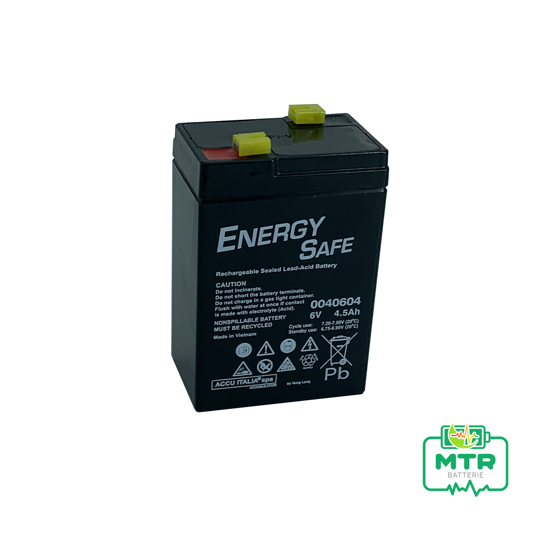 Energy Safe 6V 4.5Ah - MTR Batterie