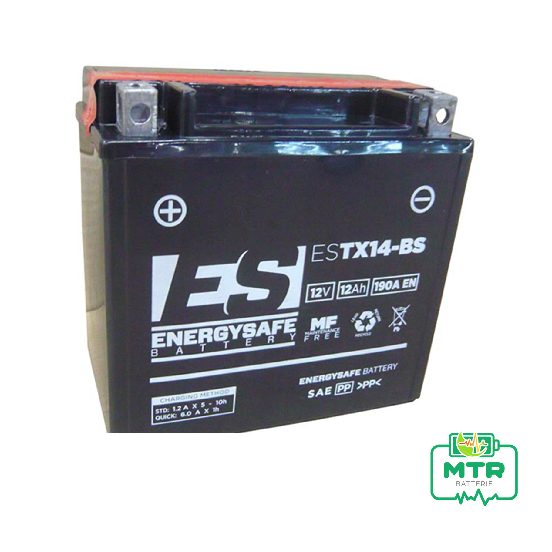 Batteria Moto Energysafe ESTX14-BS - MTR Batterie